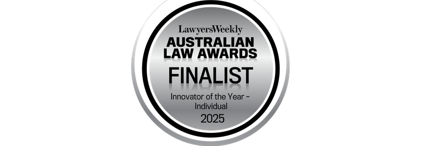 Australian Law Awards Innovator of the Year finalist 2025